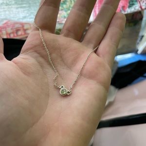 Simple charm necklace
